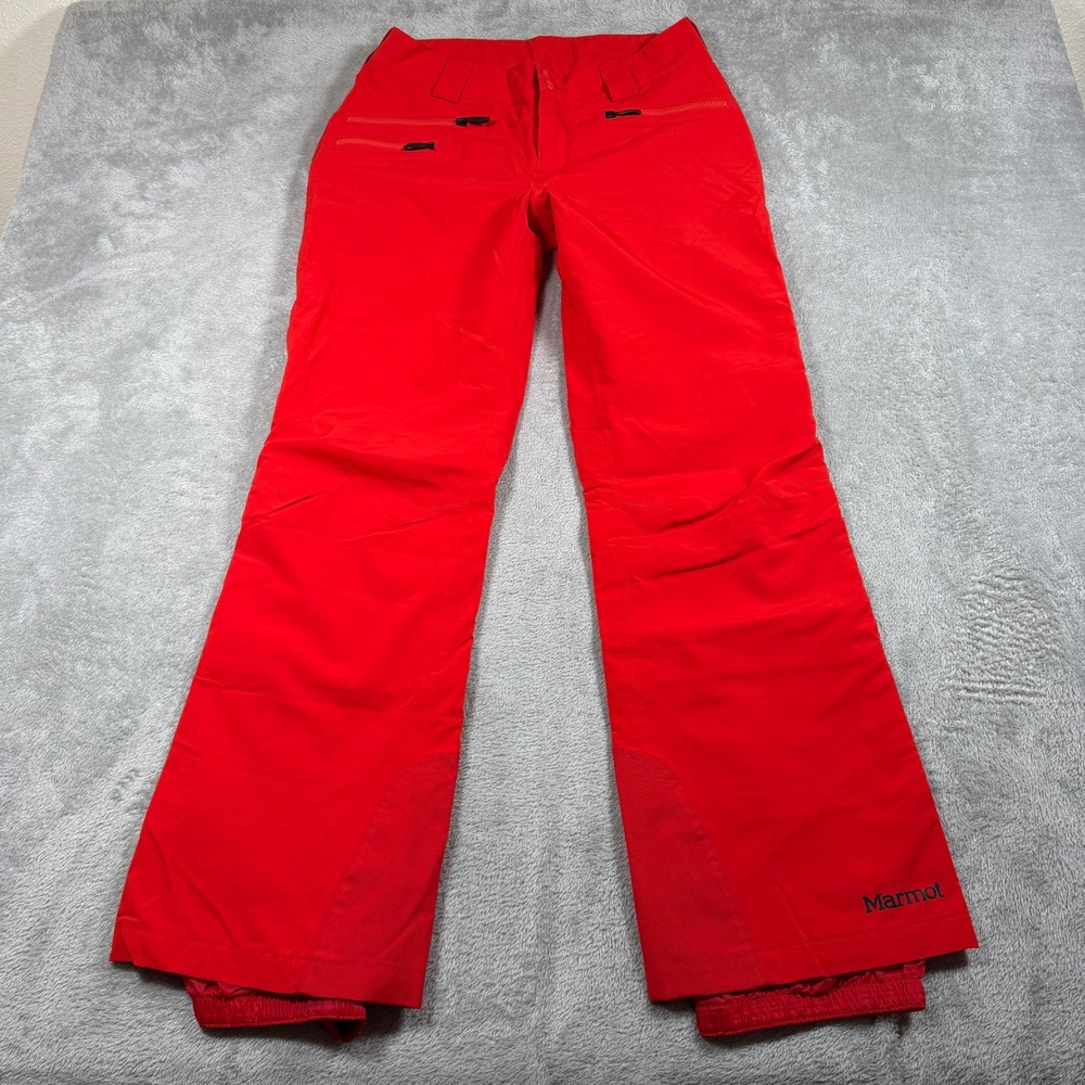 Marmot Slopestar Ski Pants Womens Medium Red Primaloft Insulated Snowboard 79740